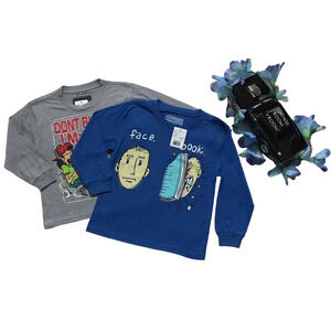 Always Grounded NWT Long Sleeves Shirt Bundle Boys XS (4/5)